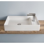 Artceram Scalino Umywalka stawiana na blat 38x75 cm Biała SCL00401;00