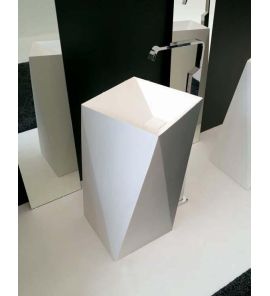 Artceram Sharp Umywalka Wolnostojąca 50x50cm Biała L3200 / OSL00801;00