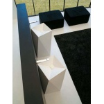 Artceram Sharp Umywalka Wolnostojąca 50x50cm Biała L3200 / OSL00801;00