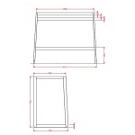 Artceram Slitta Stolik Pod Umywalką jasny dąb ACM015
