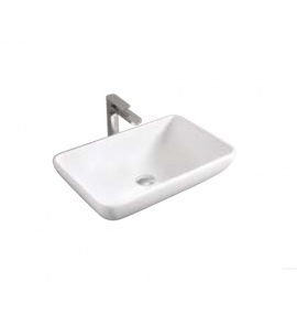 Artceram Tai Umywalka stawiana na blat 60x39 cm Biała TAL00101;00