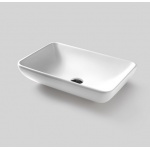 Artceram Tai Umywalka stawiana na blat 60x39 cm Biała TAL00101;00