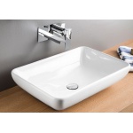 Artceram Tai Umywalka stawiana na blat 60x39 cm Biała TAL00101;00