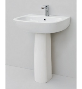 Artceram Ten Umywalka ścienna 65x51 cm Biała TEL00101;00