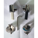 Artceram Blend Zawiasy do Deski Wolnoopadającej Chrom BLA005