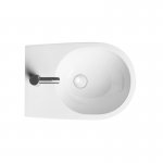 Axa DP Bidet stojący 36x50,5 cm Biały połysk 8402201