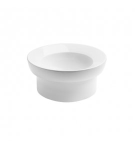 Axa DP Umywalka półwpuszczana w blat ∅ 45 cm z korkiem Click-clack Biały połysk 8310001+AF0015