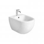 Axa Glomp Bidet ścienny 36,5x51 cm Biały połysk 0202001