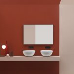 Axa Lustro ścienne 100x80 cm z półką i podświetleniem LED A330299