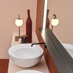 Axa Lustro ścienne 100x80 cm z półką i podświetleniem LED A330299