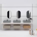 Axa Lustro ścienne 40x80 cm 500100