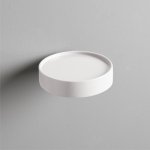 Axa Półeczka okrągła ścienna ∅ 13 cm Czarny mat 400MINI07