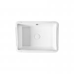 Axa Sink Umywalka podblatowa 50x41 cm z korkiem Click-clack Biały połysk WS07801F+AF0015