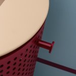 Axa SKYLAND Haczyk na ręcznik Bourdeaux Matt P3201416