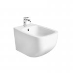 Axa WHITE JAM Bidet ścienny 34x52 cm Biały połysk 3312801