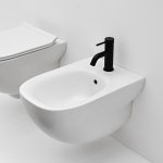 Axa Wild Bidet ścienny 34x52 cm Biały połysk 3002001