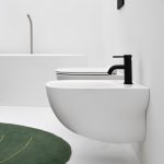 Axa Wild Bidet ścienny 34x52 cm Biały połysk 3002001