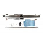 Balneo Slim Odpływ liniowy 80 cm stal szczotkowana SLIM80