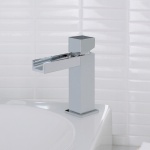 Bellosta Beethoven Bateria umywalkowa/bidetowa kaskadowa jednootworowa bez korka chrom 7705/7/S WYPRZEDAŻ!!