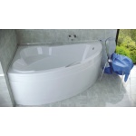 Besco Ada Wanna asymetryczna Lewa 140x90 biała WAA-140-NL