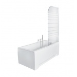 Besco Ambition 1 Parawan Nawannowy 1-skrzydłowy 75x130 PA-1S-CZ