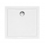Besco Aquarius Brodzik Kwadratowy SlimLine 80x80 biały BAA-80-K
