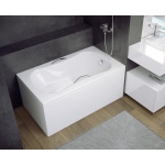 Besco Aria Rehab Wanna prostokątna 120x70 biała WAR-120-PA