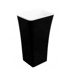 Besco Assos B&W Umywalka Wolnostojąca 40x50xh85 cm biała/czarna UMD-A-WOBW
