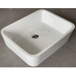  Besco Assos Umywalka Nablatowa 40x50 biała UMD-A-NB