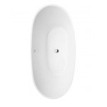 Besco Ayla Wanna wolnostojąca 170x80x68 cm biała WAS-170-A