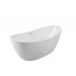 Besco Ayla Wanna wolnostojąca 170x80x68 cm biała WAS-170-A