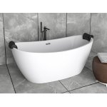 Besco Ayla Wanna wolnostojąca 170x80x68 cm biała WAS-170-A