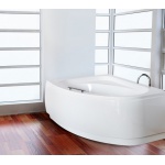 Besco Cornea Comfort Wanna asymetryczna Lewa 150x100 biała WAC-150-NL