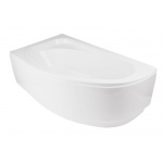 Besco Cornea Comfort Wanna asymetryczna Lewa 150x100 biała WAC-150-NL