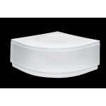 Besco Diper I Brodzik Półokrągły 90x90 biały BAD-90-NK