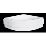 Besco Diper II Brodzik Półokrągły 80x80 biały BAD-80-II