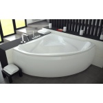 Besco Ewa Wanna narożna 134x134 biała WAE-135-NS