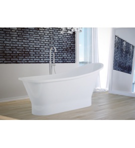 Besco Gloria Wanna Wolnostojąca 160x66 biała WMD-160-GL