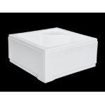 Besco Igor Brodzik Kwadratowy 80x80 biały BAI-80