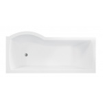 Besco Inspiro Wanna Do Zabudowy+Parawan Prawa 170x70 biała WAI-170-NPR