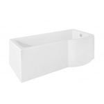 Besco Inspiro Wanna Do Zabudowy+Parawan Prawa 170x70 biała WAI-170-NPR