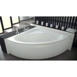 Besco Luksja Wanna narożna 148x148 biała WAL-150-NS