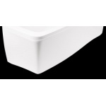 Besco Luna Obudowa asymetryczna Lewa 150x80 biała OAL-150-NL