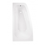 Besco Luna Wanna asymetryczna Lewa 150x80 biała WAL-150-NL