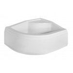 Besco Maxi Brodzik Asymetryczny Prawy 100x80 biały BAM-100-NP