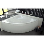 Besco Mia Wanna narożna 130x130 biała WAM-130-NS