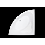 Besco Mia Wanna narożna 130x130 biała WAM-130-NS