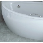 Besco Milena Obudowa asymetryczna Prawa 150x70 biała OAM-150-NP