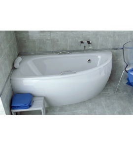 Besco Milena Premium Wanna asymetryczna Lewa 150x70 biała WAM-150-NL$