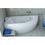 Besco Milena Premium Wanna asymetryczna Lewa 150x70 biała WAM-150-NL$